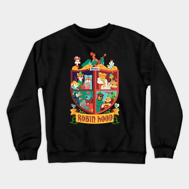 ROBIN HOOD OO DE LALLY Crewneck Sweatshirt by socialmati